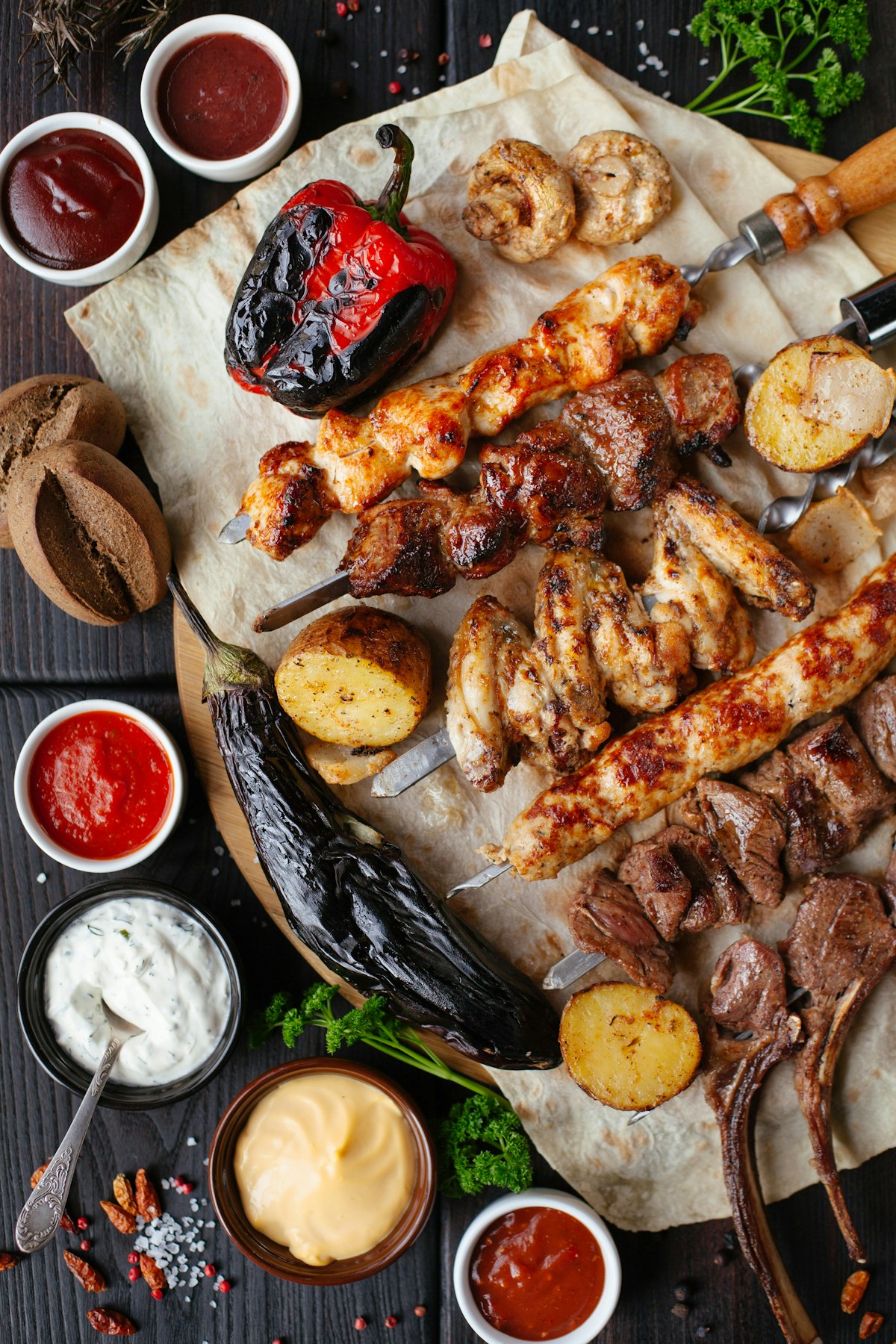 Shashlik Platter